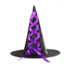 Berets Retro Witch Broom Hat Party Magic Set Halloween Decorations Props For Carnival Cosplay