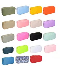Cosmetic Bags Cases Waterproof Nylon Durable Toiletry Bag Cosmetic Bag Solid Color Female Makeup Bag Travel Toiletry Beauty Makeup Bag Organizer 230418