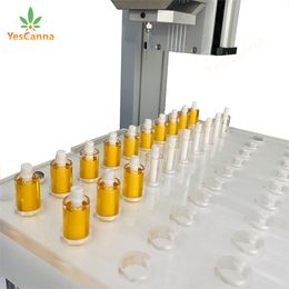 Essential Heated 1 Gram Oil Cartridges Automatic Distillate Filler 99% Filling Accuracy 5Ml 10Ml Bottle Cart Filling Machine Electronics With Heater