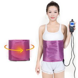 Back Massager Far Infrared Heating Slimming Belt Waist Protection Warm Uterut Sauna Fat Weight Loss for Women Men EU US Plug 230417