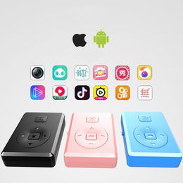 6 Key Selfie Shutter Bluetooth Remote Control Self Timer Fast Camera/Page Turning/Tik Tok/Live Broadcast For iPhone Android Phones With Retail Packing