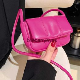 Shoulder Bags Mini Crossbody For Women Solid Color Cute Small Bag Fashion Girls Messenger Designer Silver Gold Purses Clutchblieberryeyes