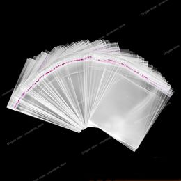 100pcs Transparent Bag Small Sachet For Imitation Jewelry Accessories Storage Gift Display Packaging Business Organizer Supplies Jewelry AccessoriesJewelry