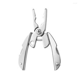 Camp Furniture Outdoor Stainless Steel Portable Multitool Pliers Knife Keychain Screwdriver Multi Tools Mini Tool