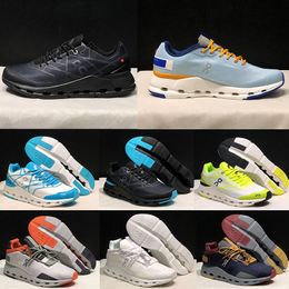 Shoes on Form Cloud x Men Women Sneakers Black Alloy Grey Aloe Blue Sports