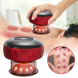 Back Massager Electric Vacuum Cupping Massage Body Cups Anti Cellulite Therapy for Guasha Scraping Fat Burning Slimming 231118