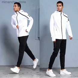 Collectable Men Sportswear Set Soccer Jersey Football Training Clothes Ma Running Hoodie Jackets Long Seve Tracksuit Sporting Sweat Suit Q231118