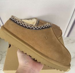 UGGsity slippers Fur Australia Suede Seed Ultra Mini Platform Chestnut Boot Slippers Women Slides Winter Slip-on Shoes Upper Wool Uggsity Mustard U gglis Slide Fall