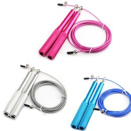 Jump Ropes Speed Rope Crossfit Mens and Womens Childrens Gym Exercise Equipment Steel Wire Bearing Adjustable Fitness MMA Training 231117