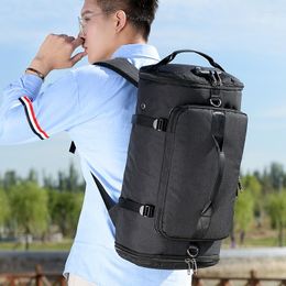 Backpack 36L Men Multifunction Travel Bag Cabin Luggage Bags USB Large Fashion Capacity Canvas Casual Duffle 2023