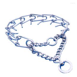 Dog Collars Necklace Training Chain Pet Supplies Necklet Stimulate Metal Detachable Neck Strap