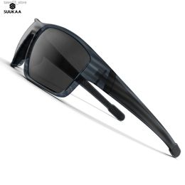 Sunglasses New Polarized Fishing Sunglasses Men's Driving Shades Male Sun Glasses Hiking Fishing Classic Sun Glasses UV400 Eyewear Q231120