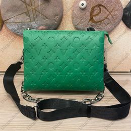 Designer crossbody bag coussin luxury handbag shoulder bags leather lady embossed handbags sling bag black purse Satchels 57790 sacoche messenger bags