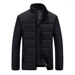 Men's Down Warm Jackets Black Parka Male Winter Jacket Casual Thick Parks For Men Long Coat Clothes Man L-4XL