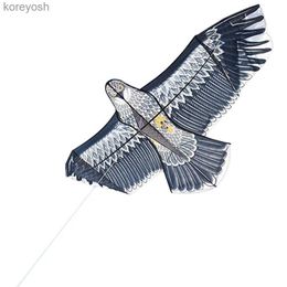 Kite Accessories 1.5m/1.8m Big Eagle Kite Easy to Fly in the Breeze Big Steel Eagle Golden Eagle Belt Outdoor SportsL231118