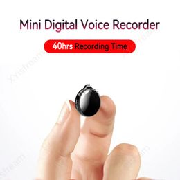 Digital Voice Recorder 40Hrs Mini Noise Reduce Sound Record Activated Secret Micro Dictaphone Professional Listening Device 231117