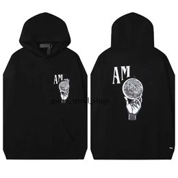 Lanvins Men's Hoodies & Sweatshirts 1:1 Free Shipping Streetwear Black Felpa Felpe Uomo Ami Hoodie Mens Designer for Men Sudadera 9 2yca 416 360