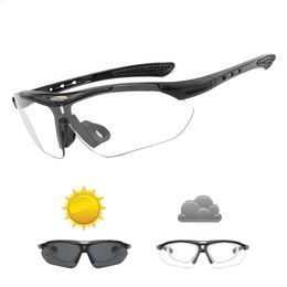 Outdoor Eyewear SUPERIDE P ochromic Cycling Sunglasses with Myopia Frame Men Women Mountain Road Bike Polarised MTB Bicycle Glasses 231118