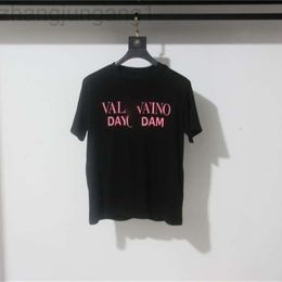 Designer Valentine T Shirt Luxurious Spring And Summer Fashion Warren Tshirt Pure Cotton Bottomed Short Sve Female Fashion Valantino Sport