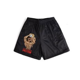 Men's Shorts Anime Attack On Titan Sport Shorts Men Sportswear Running Short Pants Beach Bottoms Summer Gym Fitness Training Jogging Shorts 230418