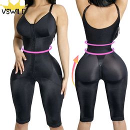 Women's Shapers Fajas Colombianas High Compression Slimming Underwear Woman Belly Garments Body Shaper Tummy And But Lifter Skims Sheapwear Sexy 230418