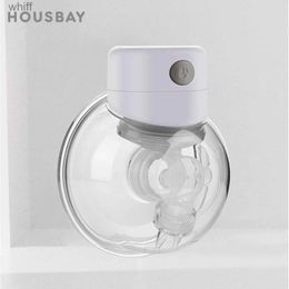 Breastpumps Wearable Breast Pump Hands Free Breast Milk Pump Electric Portable Milk Extractor With Led Buttons Wireless Usb ChargingL231118