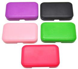 Plastic Tobacco Box 110mm75mm Cigarette Storage Case with 78MM Papaer Holder Plastic Tobacco Tin Portable Pocket Size8919157