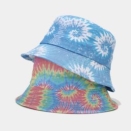 Fashion Cotton Summer Bucket Hat Hip Hop Man Print Fisherman Caps Streetwear Hats for Women Beach Cap Unisex Panama Hat