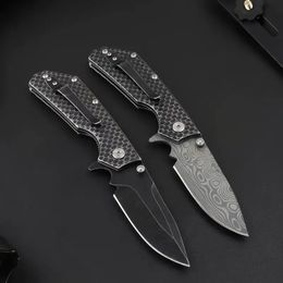 1pc SMF Pocket Folding Knife 7Cr13Mov Drop Point Blade Stainless Steel Handles With Clip Outdoor Camping Hunting EDC Tools