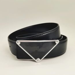 Mens ppdda belt womens 3.5cm belt designer luxury ceinture black smooth buckle valentine christmas day gift fashion leather waistband woman designer belts for man 02