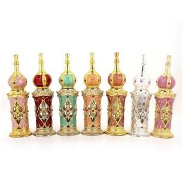 Packing Bottles Portable Glass Per Bottle Building Diamond Essential Oil Cosmetic Sub Decorative Ornaments 15Ml Drop Deliver Dhgarden Dheum