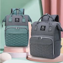 Diaper Bags Large capacity multifunctional mummy bag waterproof pregnant woman sleeping with builtin USB charging port backpack 231117