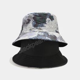 Fashion Camouflage Print Hip Hop Bucket Hat Summer Men Fisherman Caps Hats Women Beach Cap Unisex Panama Hat for Women