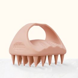 Hair Brushes Upgraded Design Unisex Soft Silicone Scalp Massager Brush for Men and Women LOHAS LMZ321 230417