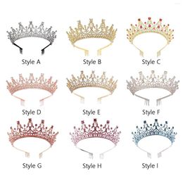 Headpieces Crown Hair Accessories Gift Princess Tiara Bride Quinceanera For Women Party Birthday Pageant Halloween Prom