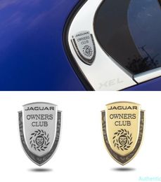 Emblema de decoração de automóveis para Jaguar Club XE XK XJ XF xel xfl xjl xjs xj6 E F Pace S E Type Xtype xkr Sport Car Body Sticker6670465