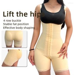 Women's Shapers Fajas Post Parto Corset Shapewear Women Full Body Shaper Bodysuit Open Crotch Waist Trainer Shaping Underwear