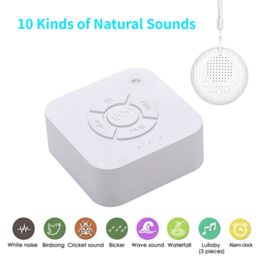 Baby Monitor Camera Baby White Noise Sound Machine USB Rechargeable Sleep Soother With Shutdown Sounds Breathing Light Timer For Baby Adult Office 230418