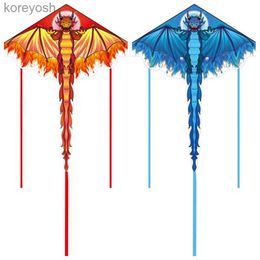 Kite Accessories free shipping 2023 new kites flying children kites dragon kites outdoor toys for kids kite factory weifang eagle winds kites koiL231118