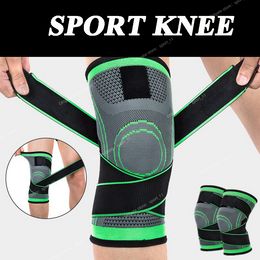 2 Pics Men Women Knee Support Compression Sleeves Joint Pain Arthritis Relief Running Fitness Elastic Wrap Brace Knee Pads With Sports SafetyElbow Knee Pads Fitness