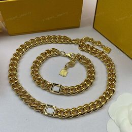 Simple personality Cuban necklace, black enamel designer bracelet, hip hop rock street style, high quality electroplate18K gold copper, designer jewelry set