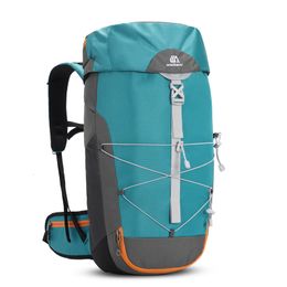 Backpack 40L Outdoor Mountaineering Bag Waterproof Sports Backpack Lightweight Travel Backpack Hiking Bag Trekking Backpack for Men 230418