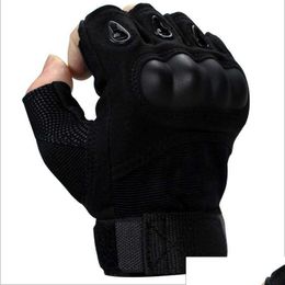 Motorcycle Gloves Cycling Cam Sports Tactical Brass Knuckle Bicycle Fighting Self-Defense Cycl Hunting Mtb Bike Accessories Drop Del Dhrnj