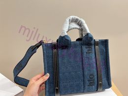 Large Beach Designer Shopping Bag Handbag Luxury Shoulder Women's Crossbody Bag Vintage Classic Holiday Bag Denim Bag
