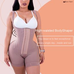 Women's Shapers Women's High Double Compression Garment Tummy Control Adjustable Skims BBL Post Op Surgery Supplie Fajas Colombianas 230418