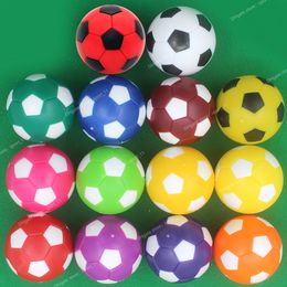 36mm Small Soccer Ball Mini Table Football Balls Colourful Table Soccer Ball Indoor Games Fussball Football for Entertainment Team SportsSoccer Sports