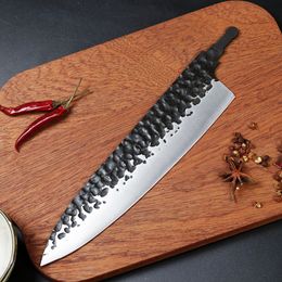 DIY Camp Kitchen High Quality Factory Wholesale Handforged Professional Kitchen Knife VG10 Steel Core Chef Knife 6-inch Art Knife Fruit Tattoo Practical Chef Knife