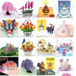 Greeting Cards Greeting Cards Plush Happy Birthday Card Plays Sings A Hilarious Version Of The Song Lights Up In Sync To Music 3D Pop Dhitj