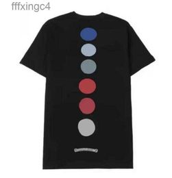 T-shirts Ch Men's T-shirts Classics Shirts Heart High Quality Crew Neck Chromes Short Sleeves Tees Horseshoe Sanskrit Cross Print Chromees Hearts Je63