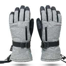 Ski Gloves COPOZZ Unisex 30 Degree Board Touch Screen Snowmobile Waterproof 231117